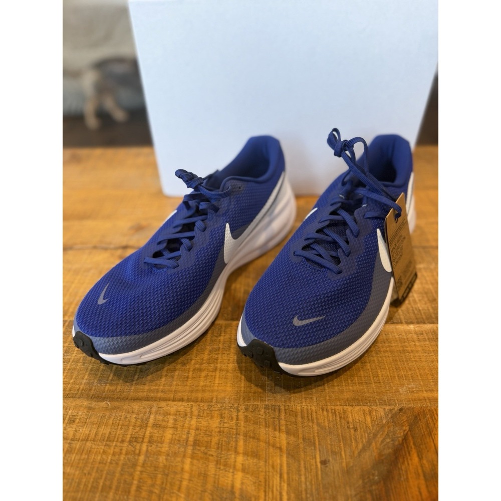 Nike Revolution 8 Shoes Men Size 13 Deep Royal Blue White Running HJ9198 401 - Picture 3 of 8